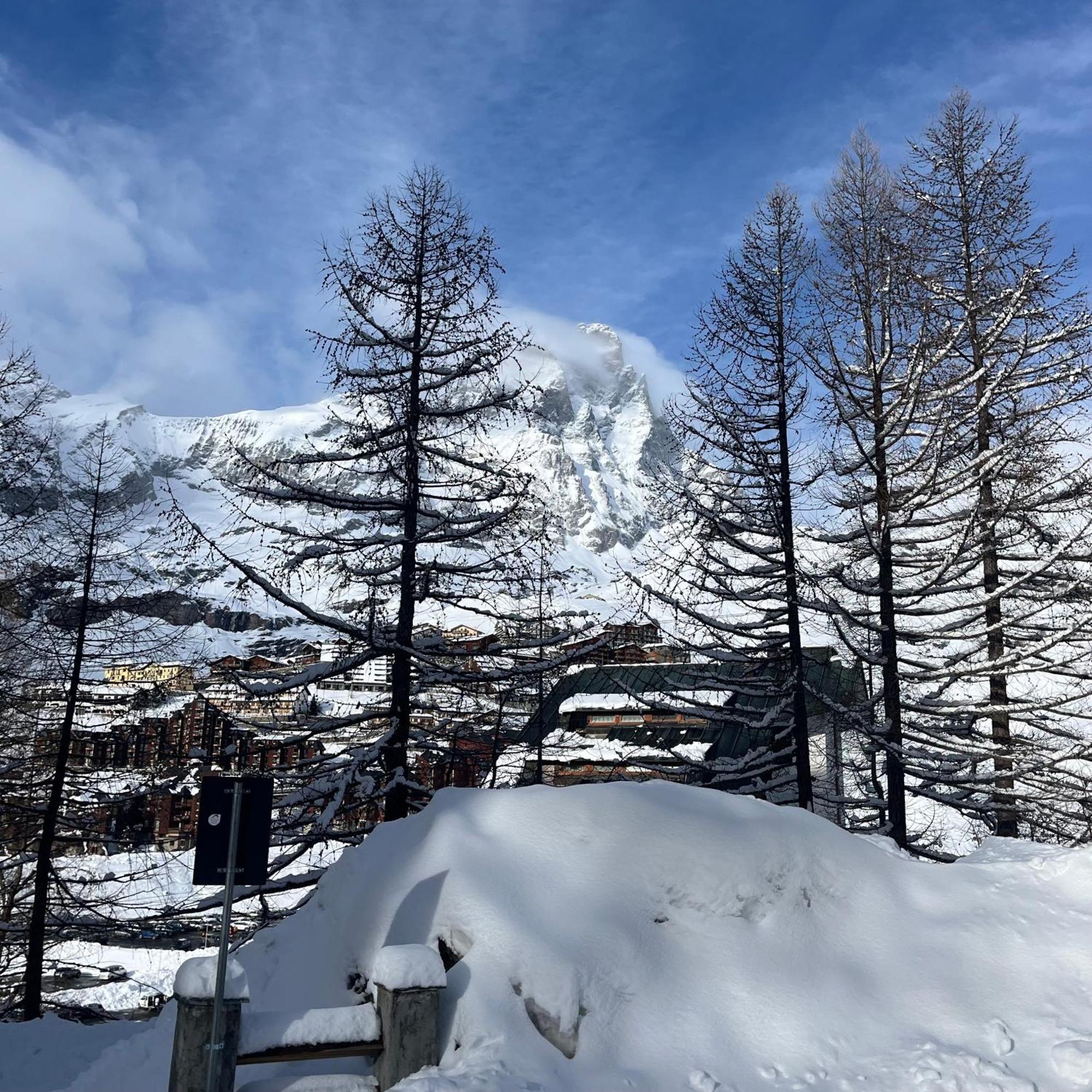 Appartamento Cervinia Fronte Funivie Breuil-Cervinia Ngoại thất bức ảnh