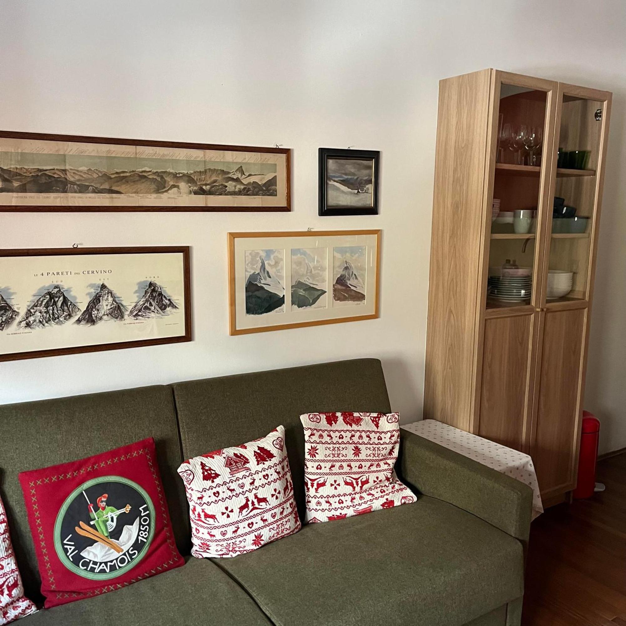 Appartamento Cervinia Fronte Funivie Breuil-Cervinia Ngoại thất bức ảnh